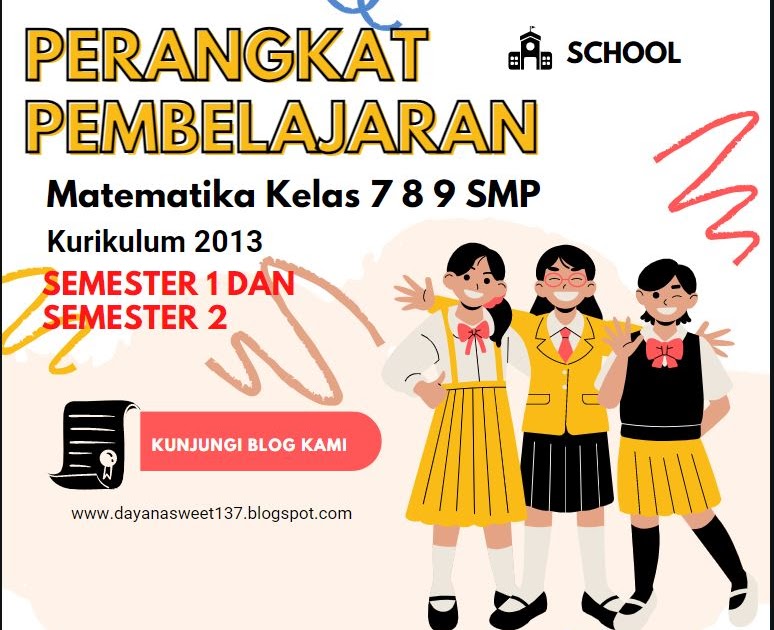 Alat Pembelajaran Matematika untuk Revisi Kurikulum 2013 Kelas 7 8 9