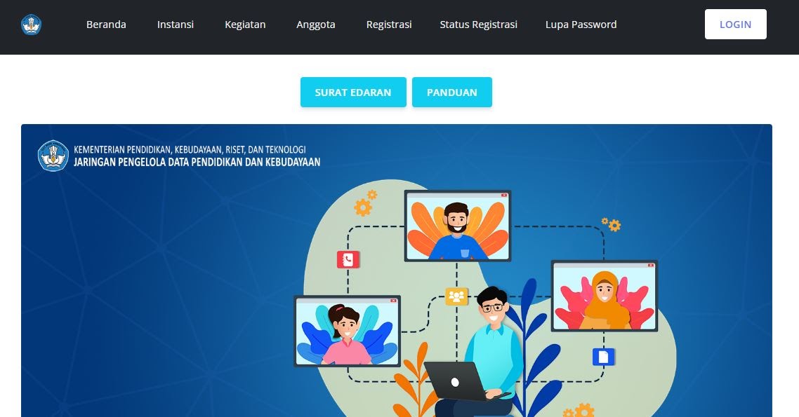 Cara memperbarui profil akun SDM